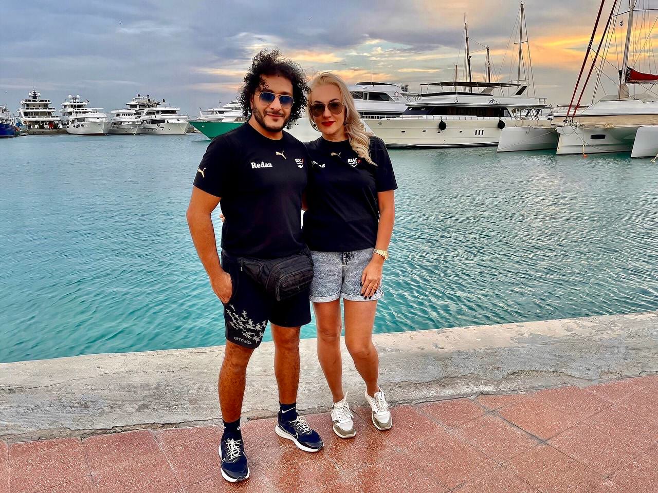 Reda Shaban, diving instructor, Hurghada marina