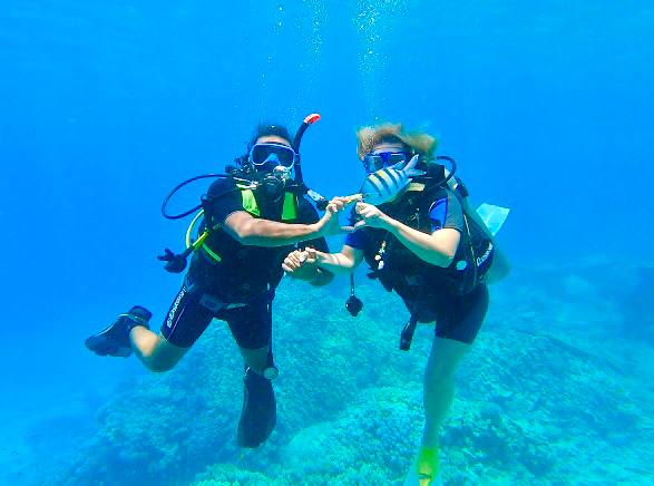 Instructor privado para buceadores certificados